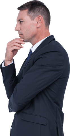transparent focused businessman analyzing market strategy - Download Free Stock Videos Pikwizard.com