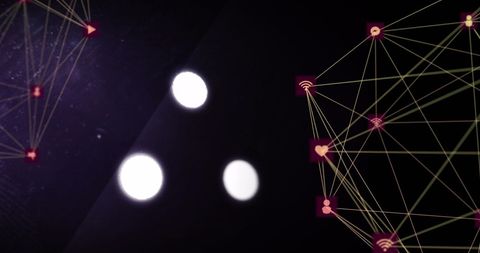 network connections and data sharing illustrations - Download Free Stock Images Pikwizard.com