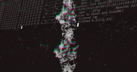 Glitchy DNA Strand Over Computer Code Symbolizing Genome Editing Technology - Download Free Stock Images Pikwizard.com
