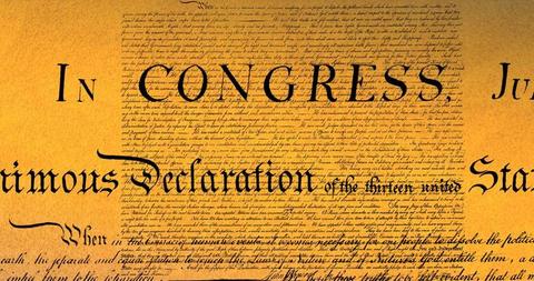 Dynamic 4K Animation of US Constitution Text - Download Free Stock Images Pikwizard.com