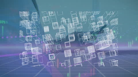 Global Networking and Digital Data Processing Visualization