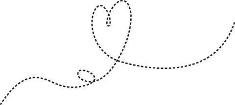 Fluid Abstract Dashed Path with Heart Loop on Transparent Background - Download Free Stock Videos Pikwizard.com