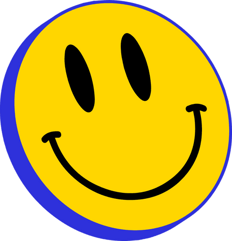 Transparent Yellow Smiley Emoticon with Blue Shadow - Download Free Stock Videos Pikwizard.com