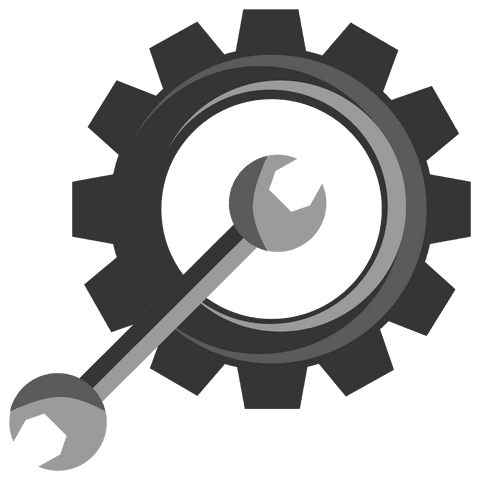 Spanner and Cog on Transparent Background for Mechanical Concepts - Download Free Stock Videos Pikwizard.com