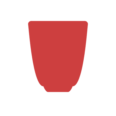 red vase illustration with copy space on transparent background - Download Free Stock Videos Pikwizard.com