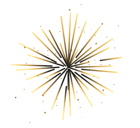Golden Abstract Linear Burst on Transparent Background - Download Free Stock Videos Pikwizard.com