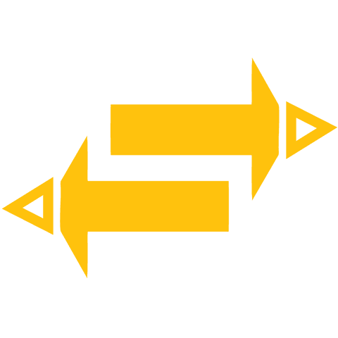 transparent yellow directional arrows digital illustration - Download Free Stock Videos Pikwizard.com