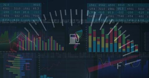 Futuristic Digital Dashboard with Data Driven Insights - Download Free Stock Images Pikwizard.com