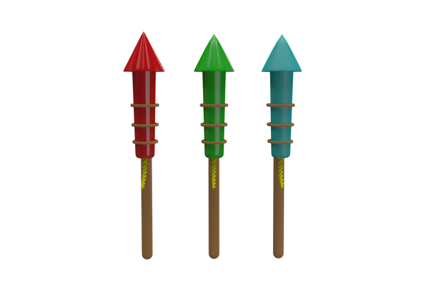 Colorful Fireworks Rockets on Transparent Background - Download Free Stock Videos Pikwizard.com