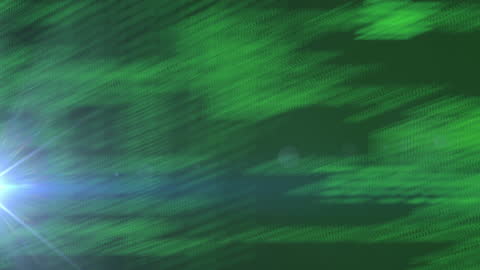 Futuristic Digital Data Streaming Background with Green Interface