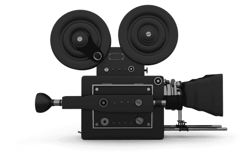 vintage transparent film camera illustrating retro cinema - Download Free Stock Videos Pikwizard.com