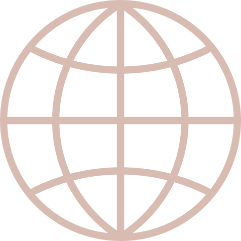 minimalist pale pink globe icon on transparent background - Download Free Stock Videos Pikwizard.com
