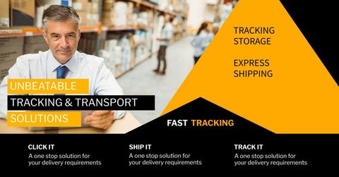 logistics solutions with professional businessman in warehouse - Download Free Stock Templates Pikwizard.com