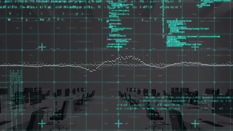 Digital Interface and Network Connections in Office Setting