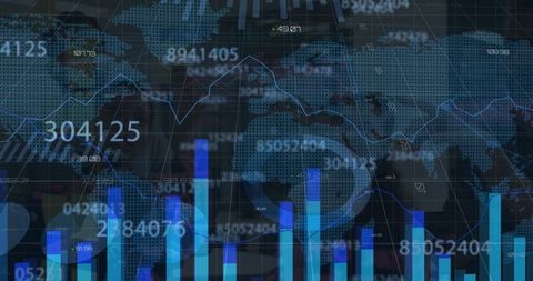 Financial Analytics Dashboard with Global Market Data Visualization - Download Free Stock Images Pikwizard.com