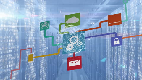 Global Network Connectivity in Data Center Visualization