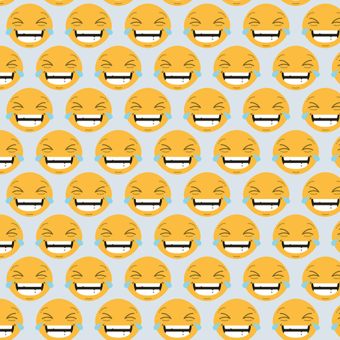 laughing emoji pattern on transparent background for digital use - Download Free Stock Videos Pikwizard.com