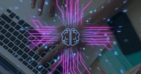 Digital Connection and Data Processing Concept Illustration - Download Free Stock Images Pikwizard.com