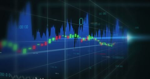 Digital Financial Graph with Dynamic Trading Analysis - Download Free Stock Images Pikwizard.com