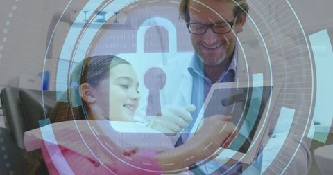 Pediatric Dentistry with Cyber Security Overlay Concept