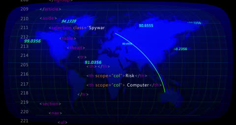 Global Digital Interface and Data Process Visualization