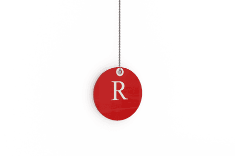 transparent red disc with letter r vector icon - Download Free Stock Videos Pikwizard.com