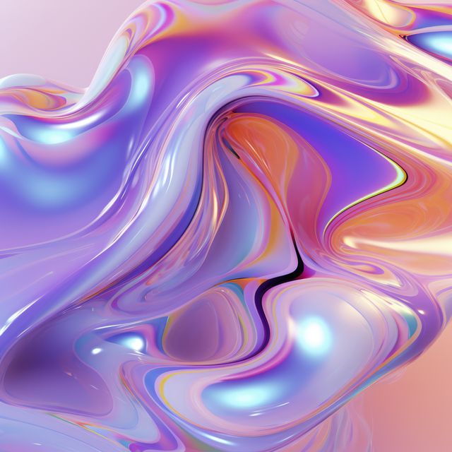 Bright and dynamic fluid abstract background with seamless multicolored swirls, perfect for artistic projects, modern design inspiration, futuristic themes, advertisement backdrops, web design elements, or any creative project that requires a vibrant and captivating visual appeal.