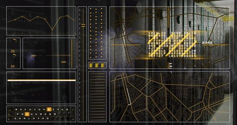 Futuristic Digital Interface with Multilayered Data Analytics - Download Free Stock Images Pikwizard.com
