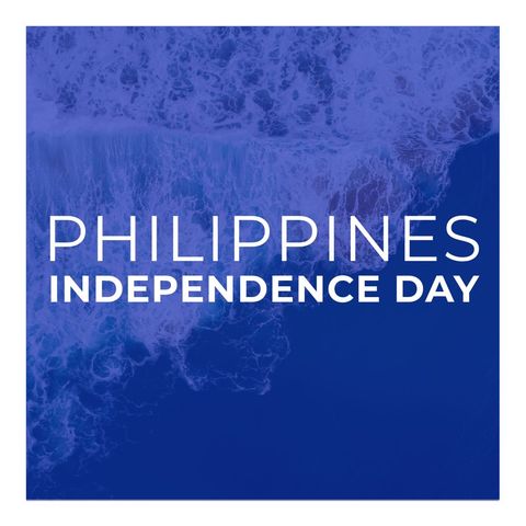 Philippines Independence Day Celebratory Design - Download Free Stock Templates Pikwizard.com