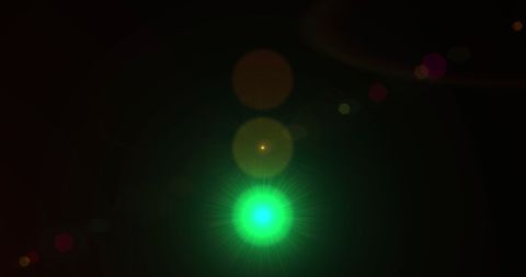 Abstract Light Spheres of Yellow and Red on Black Background - Download Free Stock Images Pikwizard.com