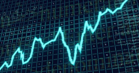 Stagflation Concept with Financial Data and Digital Interface - Download Free Stock Images Pikwizard.com