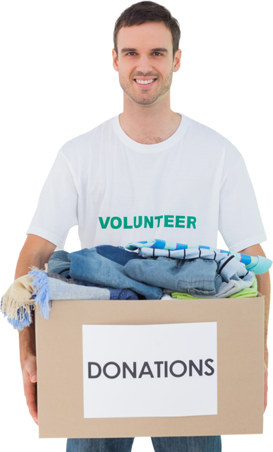 Transparent Background: Volunteer Holding donation box With Clothes Senior Asians - Download Free Stock Videos Pikwizard.com