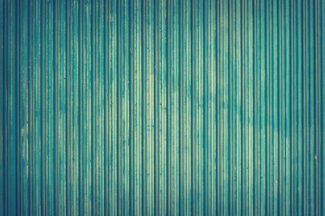 Vintage Blue Corrugated Metal Texture - Download Free Stock Photos Pikwizard.com