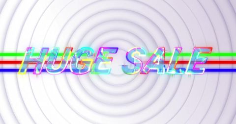 vibrant huge sale text on concentric white circles - Download Free Stock Images Pikwizard.com