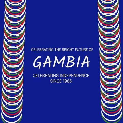 gambian independence celebration with vivid patterns and colors - Download Free Stock Templates Pikwizard.com
