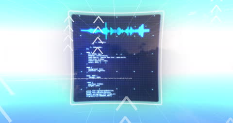 Futuristic Data Analysis on Digital Screen