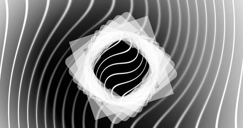 Black and White Abstract Geometric Wave Patterns - Download Free Stock Images Pikwizard.com