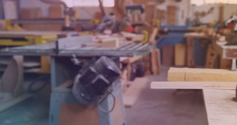 Carpentry Workshop with Tools and Materials on Workbench - Download Free Stock Images Pikwizard.com