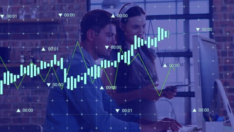 Digital Financial Data Projection in Modern Office Environment
