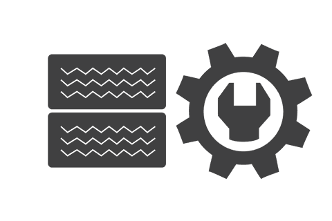 transparent mechanics icon with wrench and tires - Download Free Stock Videos Pikwizard.com