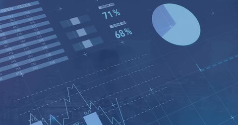 Statistical Data Visualization in Modern Business Context - Download Free Stock Images Pikwizard.com
