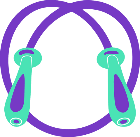 Transparent Jump Rope Illustration on Transparent Background - Download Free Stock Videos Pikwizard.com