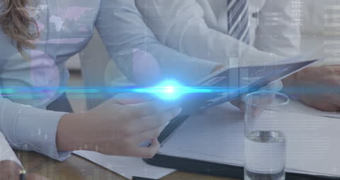 Digital Business Analysis with Holographic Network Interface