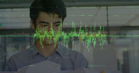 Warehouse management with digital analysis overlay