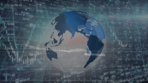 Digital World: Data Processing and Global Animation over Card