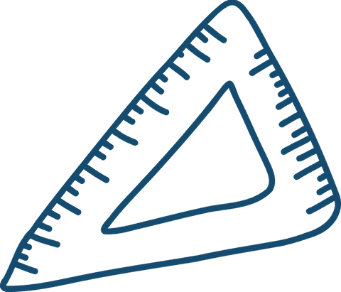 triangular ruler with transparent background and graduated markings - Download Free Stock Videos Pikwizard.com