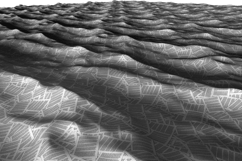 transparent sea of documents creating undulating shadows - Download Free Stock Videos Pikwizard.com