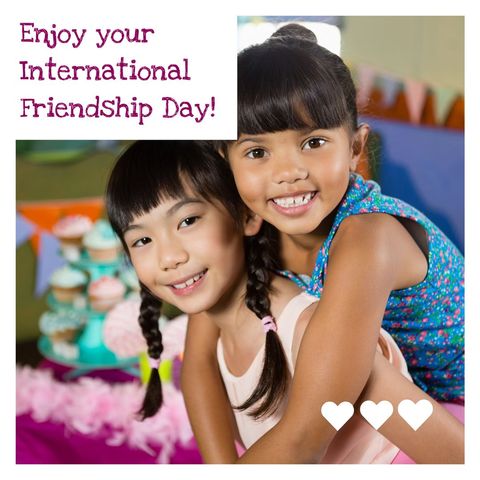 celebrating friendship with joyful smiles on international friendship day - Download Free Stock Templates Pikwizard.com