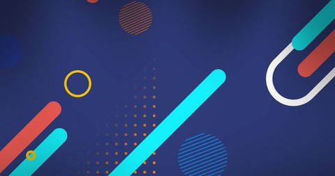 Vibrant Abstract Geometric Background with Dynamic Lines and Shapes - Download Free Stock Images Pikwizard.com
