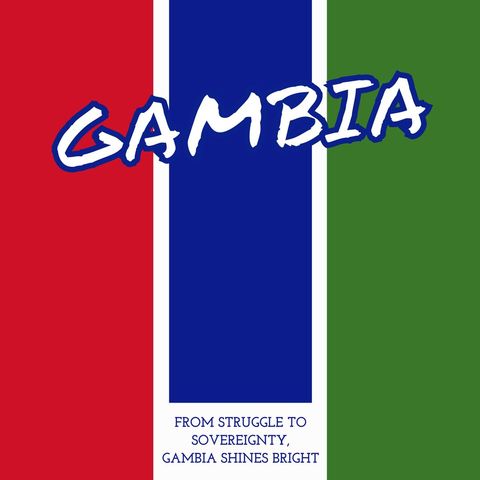 vibrant gambia flag illustration celebrating independence - Download Free Stock Templates Pikwizard.com